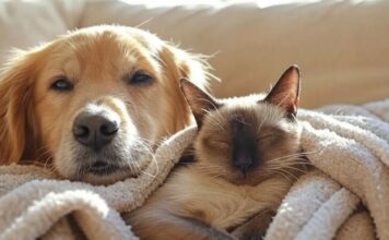 Pourquoi les chiens et les chats adorent les couvertures et les plaids ?