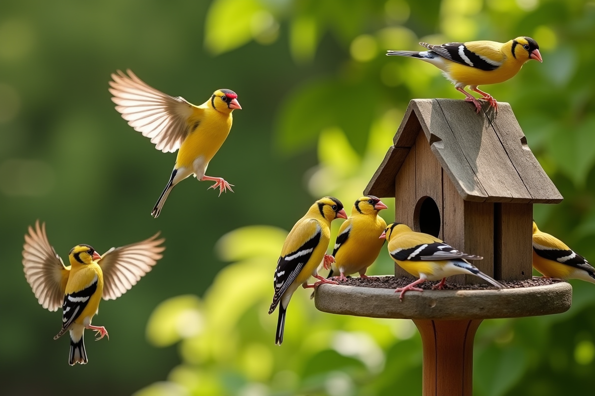 chardonneret oiseaux