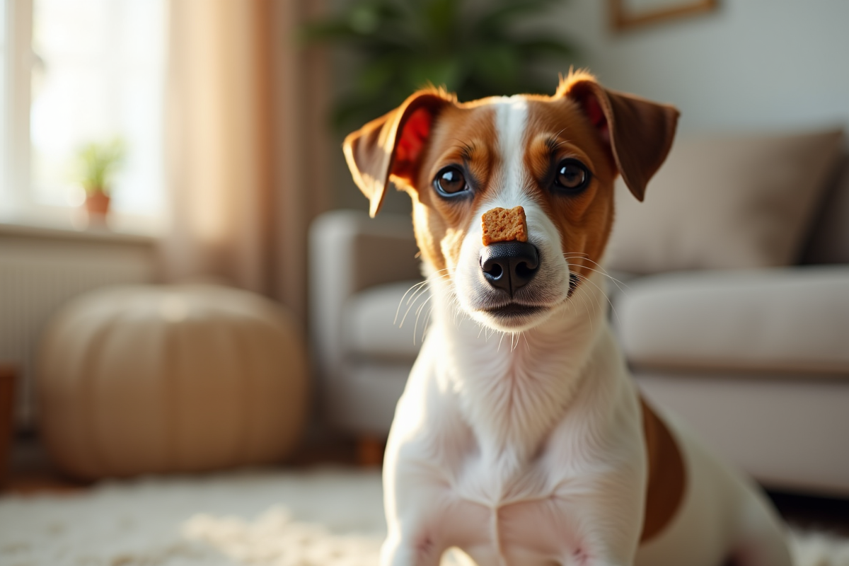 chien actif