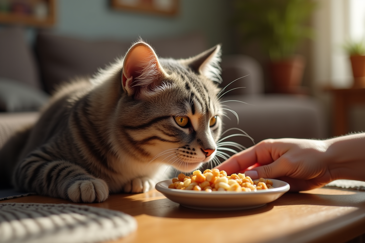 chat nourriture