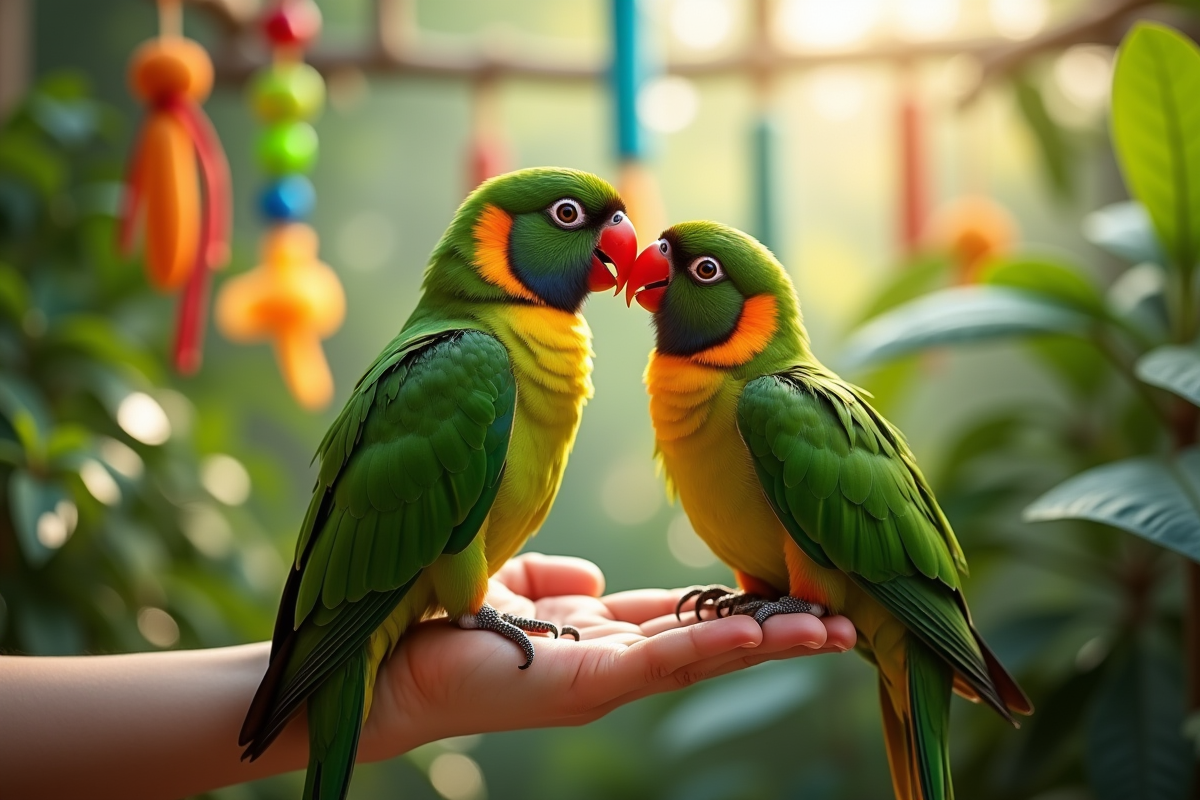 oiseau coloré