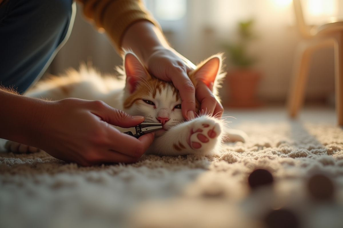 chat  vétérinaire