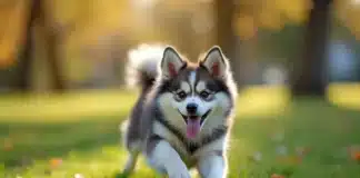 Le développement du pomsky F2 adulte, de la croissance au tempérament