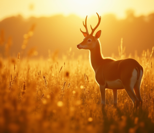Zeste debout sous un grand soleil brillant